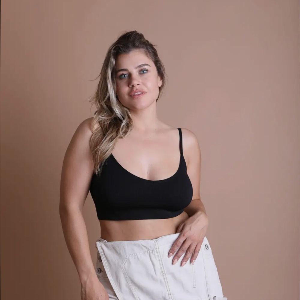 Trendy Low Back Seamless Bralette - Picture 1 of 5